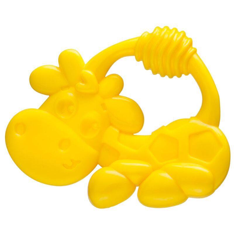 

Playgro Jerry Giraffe Mini Teether for Kids, Yellow