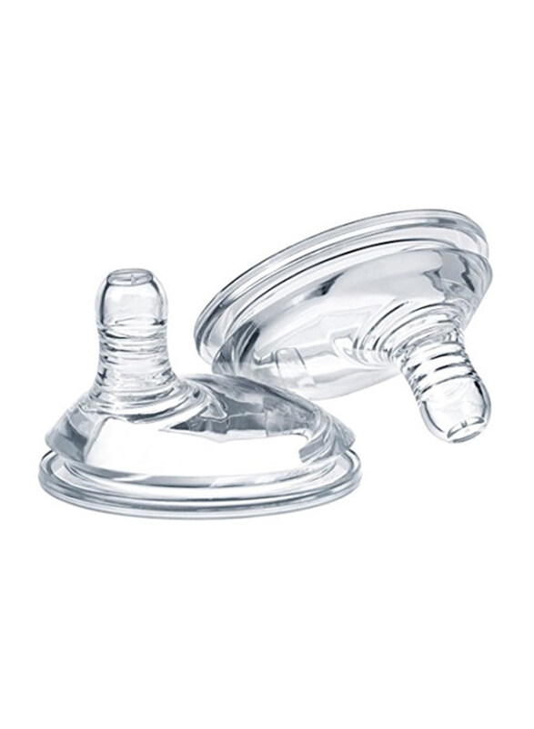 

Tommee Tippee Ultra Slow Flow Teats, Clear