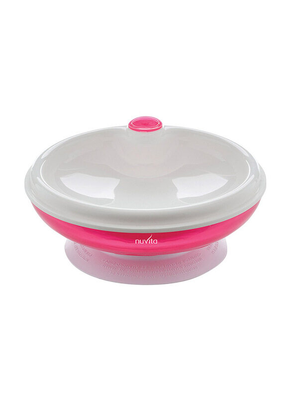 

Nuvita Warm Feeding Plate, Pink