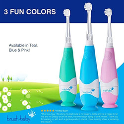 Brush Baby Babysonic Electric Toothbrush, Blue