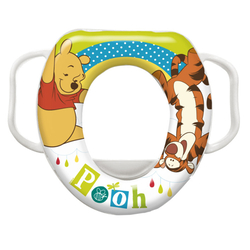 Keeeper Winnie the Pooh Soft Toilet Seat for Baby, Multicolour