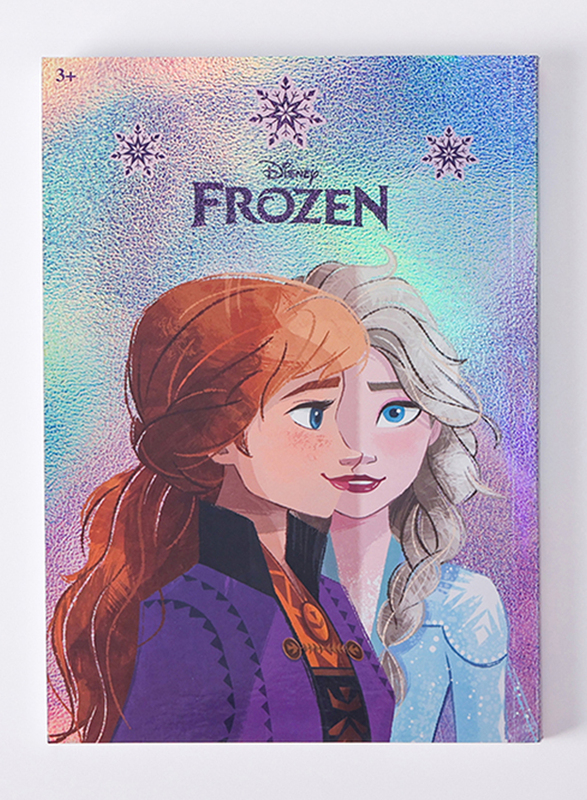 Disney Frozen Leading Together Arabic Notebook, A4 Size, Blue