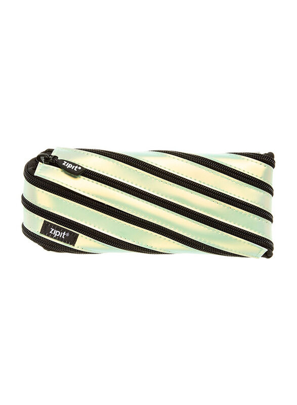 

Zipit Metallic Pencil Case, Metallic Aqua