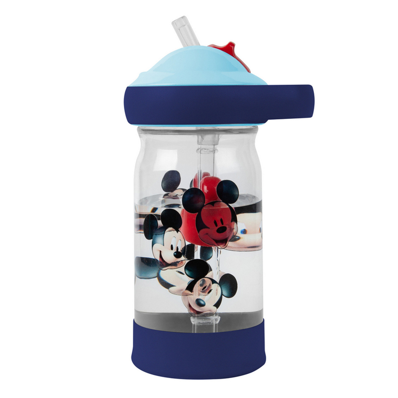 The First Years Mickey Sip & See Water Bottle, Multicolour