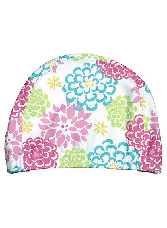 

Green Sprouts Swim & Sun Cap, White Zinnia