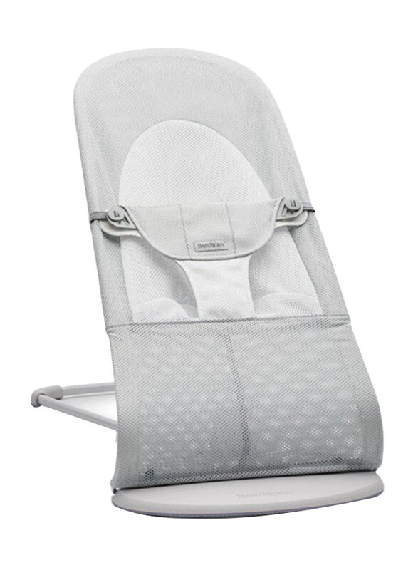 

BabyBjorn Bouncer Balance Soft Bliss, Silver/White