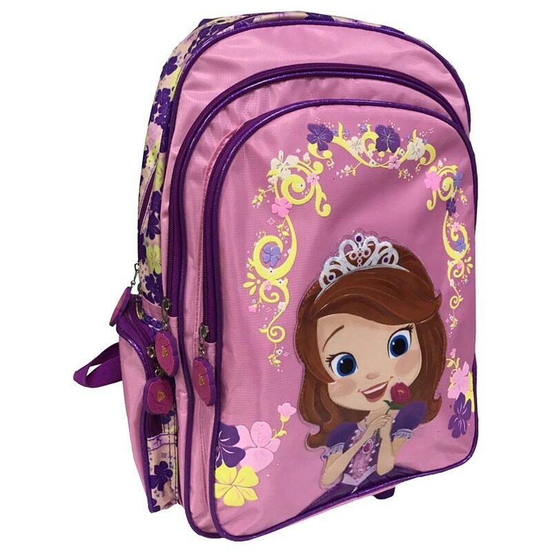 

Disney Sofia Princess Trolley Bag For Girls, Pink