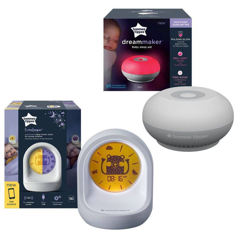 

Tommee Tippee Baby Nighlight & Sleep Trainer Clock, White