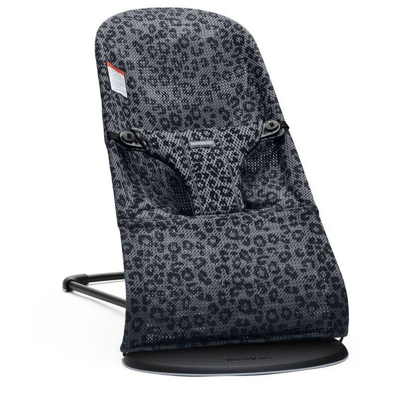 

BabyBjorn Leopard Mesh Bouncer Bliss, Anthracite
