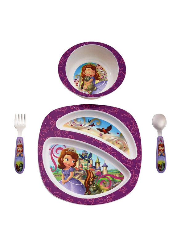 

The First Years Disney Sofia Feeding Set, 4 Piece, Purple