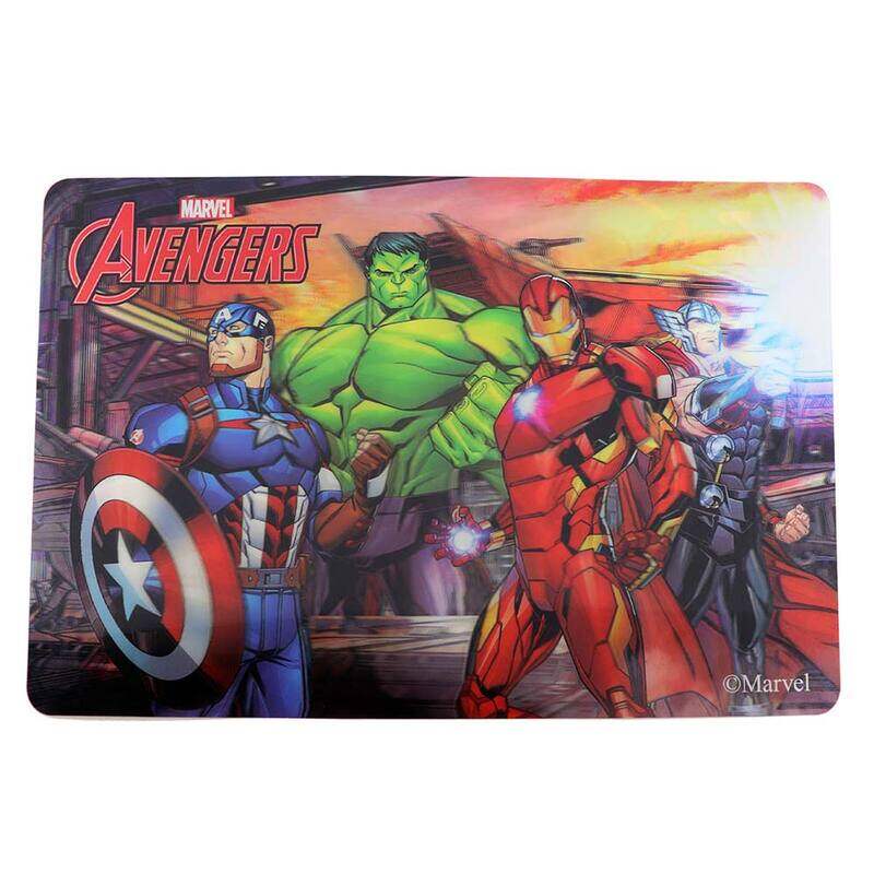 

Marvel Avengers 3D Feeding Table Mat, 2 Pieces, Multicolour