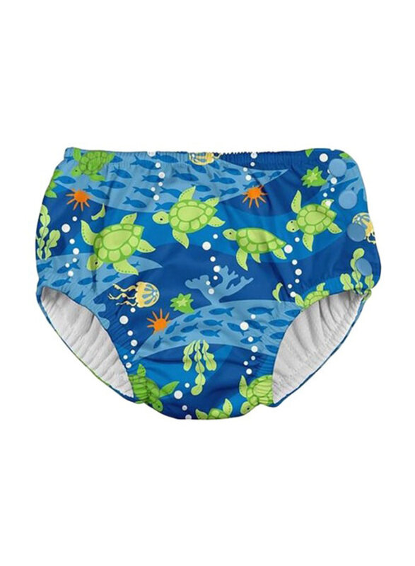 

Green Sprouts Snap Reusable Swimsuit Diaper, 3T, 0.10 Kg, 1 Count, Royal Blue