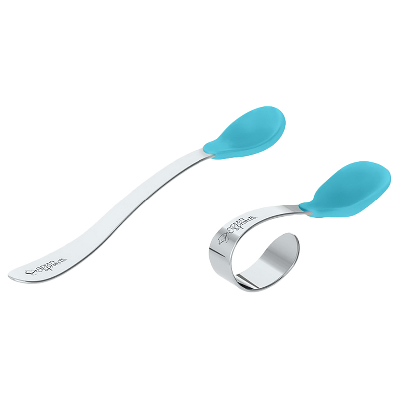 Green Sprouts Learning Spoon Set, 2 Pieces, Aqua