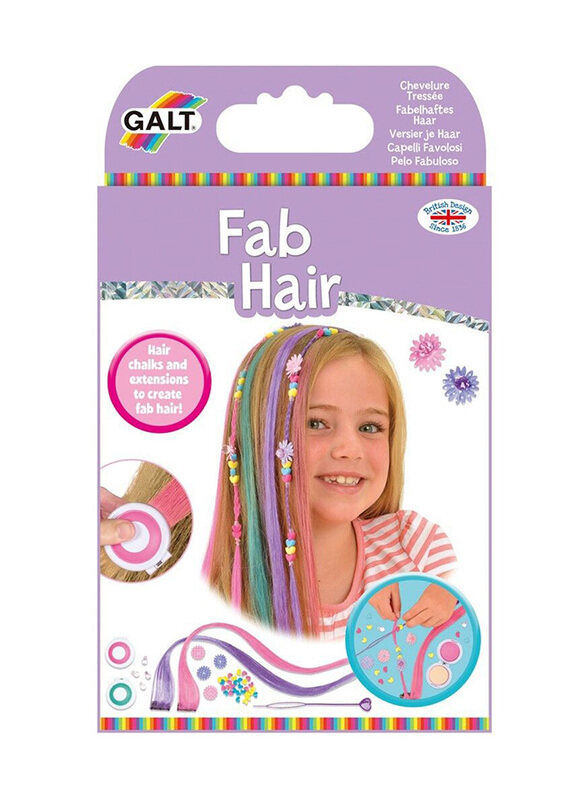 

Galt Fab Hair Chalk & Extensions, Ages 6+