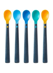 Tommee Tippee Softee Weaning Spoon ( Pack of 5), Multicolour