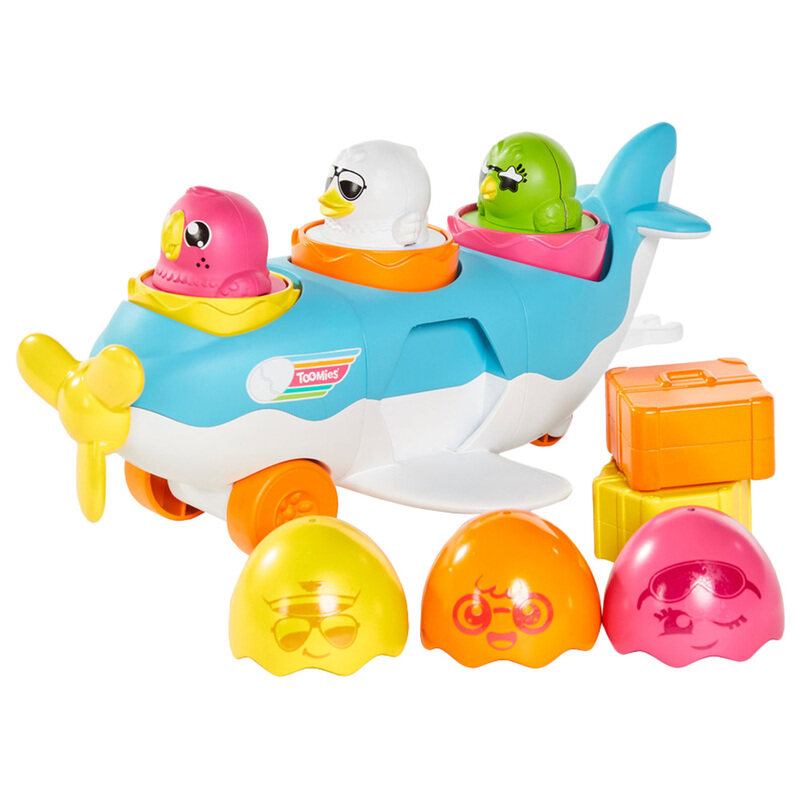 

Tomy Toomies 2-in-1 Load & Go Plane, 9 Pieces, Ages 1+