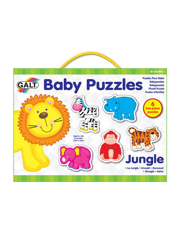 

Galt 6-Piece Baby Puzzles Jungle Set