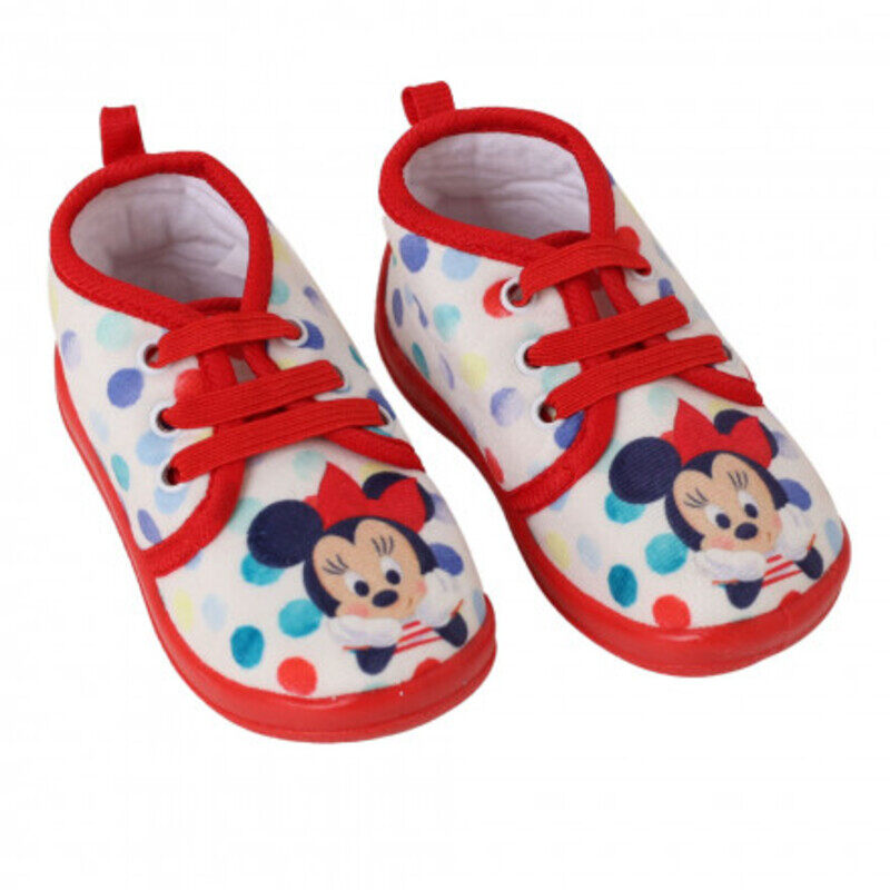 

Disney Minnie Mouse Infant Slip-On Shoes, 6-12 Months, Red