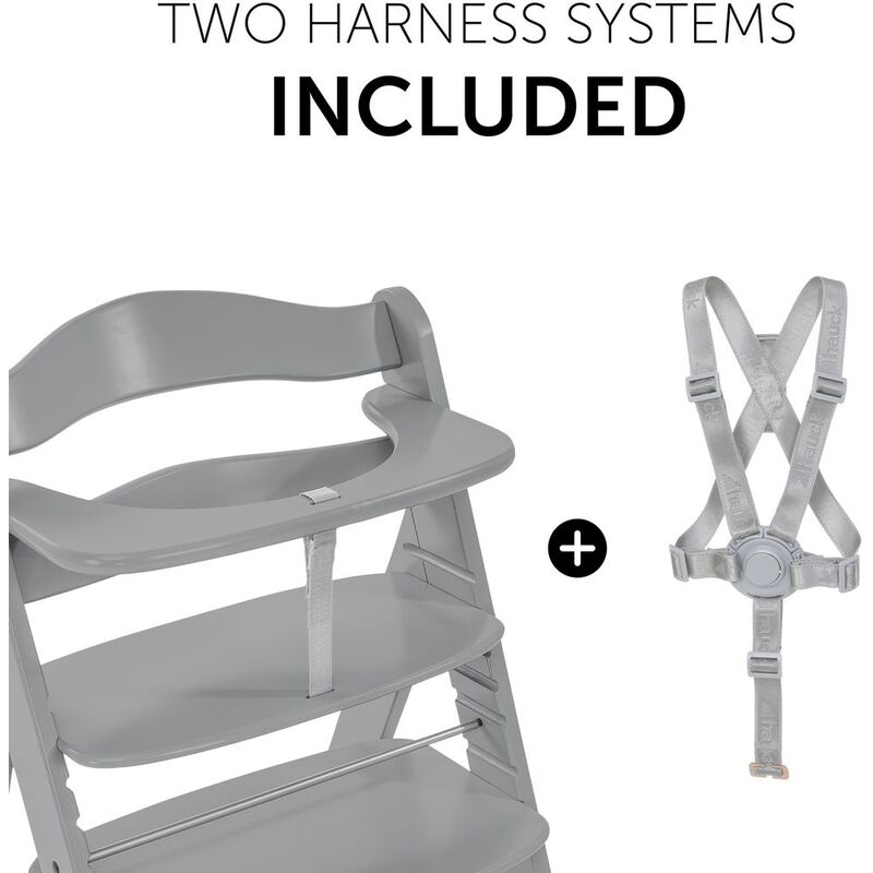 Hauck Alpha+ High Chairs, Grey