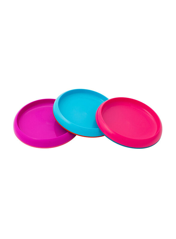 

Boon Feeding Plate Set, Violet/Blue/Pink