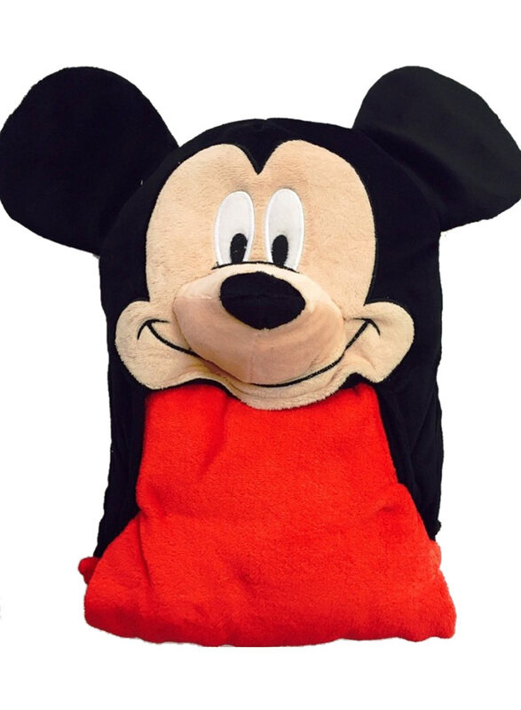 

Disney Mickey Mouse Hooded Red Blanket for Baby