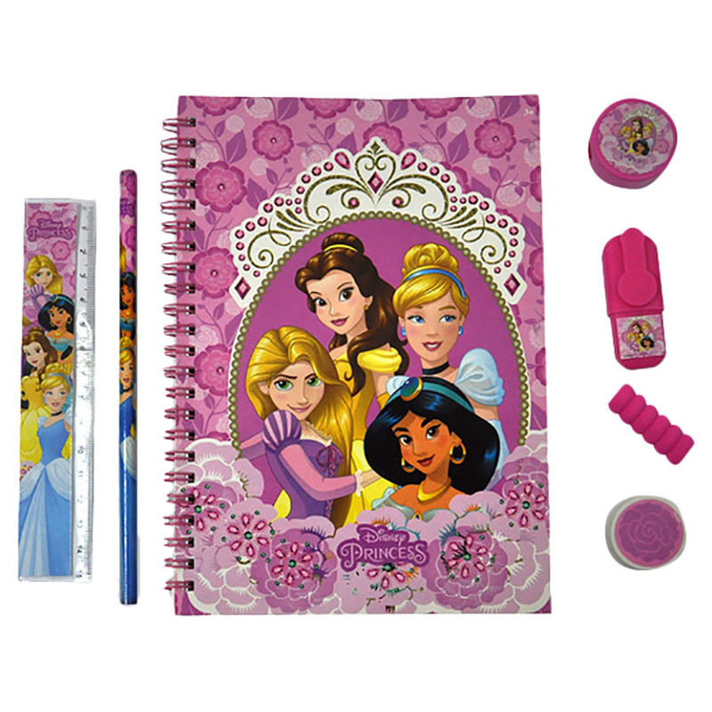 

Disney 7-Piece Princess Stationery Set, Pink