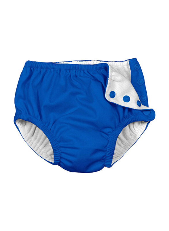 

Green Sprouts Snap Swimsuit Diaper, 12 Months, Royal Blue
