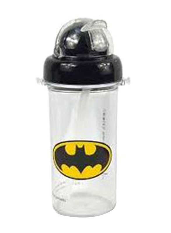 

BTS Bottles Batman Water Bottle, 500ml, 45951B, Clear/Black
