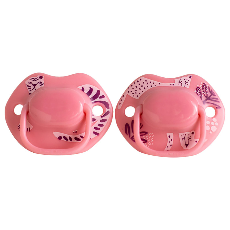 Tommee Tippee Moda Soother, 2 Pieces, Pink