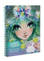 Nebulous Stars Creative Book Paint By Stickers, Multicolour
