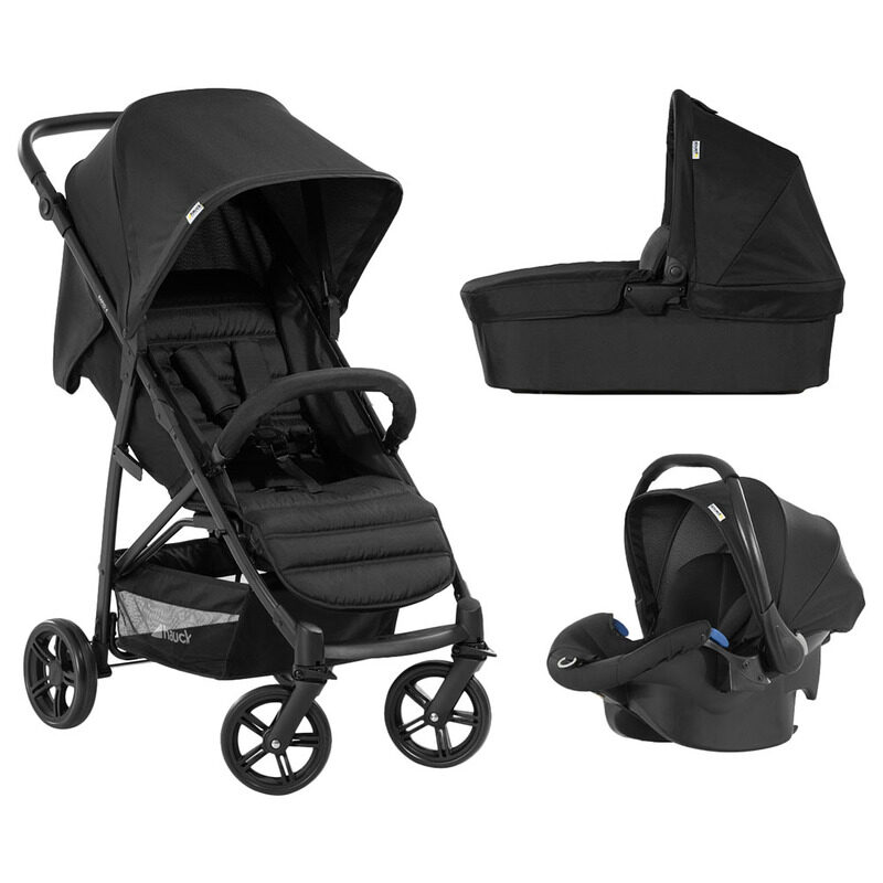 

Hauck Rapid 4 Trioset Travel Stroller System, Black