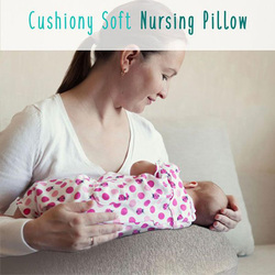 Baby Works Cozy Cuddler Body Pillow, Grey