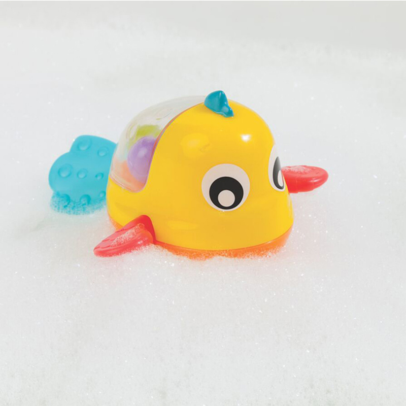 Playgro Padding Bath Fish Toy, Yellow