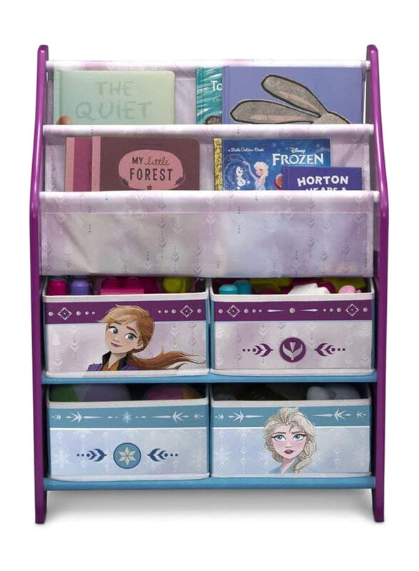 

Delta Furniture Delta Children FZ2 Toy & Book Organizer, Purple