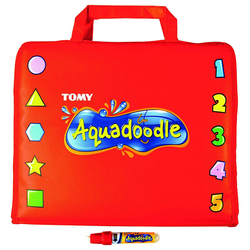 

Tomy Aquadoodle Travel Drawing Bag Red, Ages 1.5+