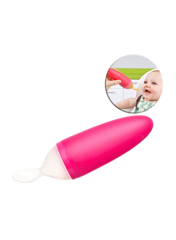 Boon Baby Food Dispensing Spoon, Pink