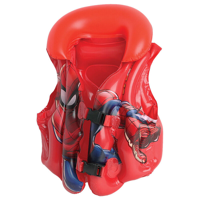 

Marvel Spiderman Coast Guard Life Swim Vest, Red