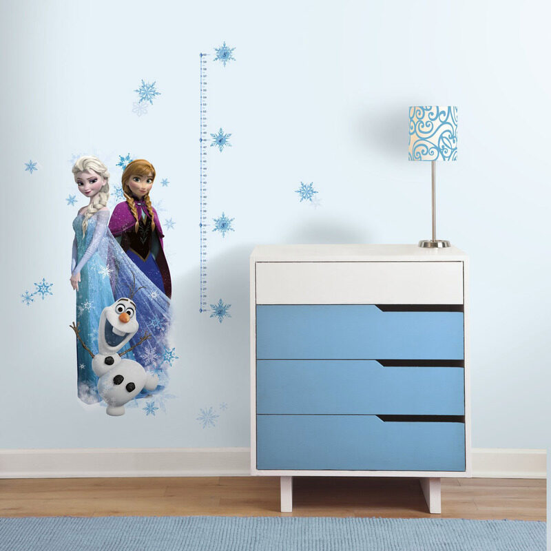 

Room Mates Decals Disney Frozen Growth Chart Wall Decal, Multicolour