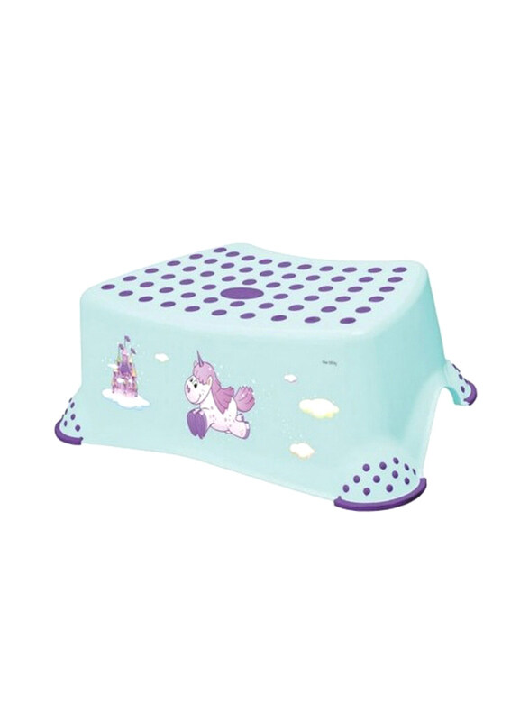 

Keeeper Unicorn Step Stool With Anti Slip Function, Blue