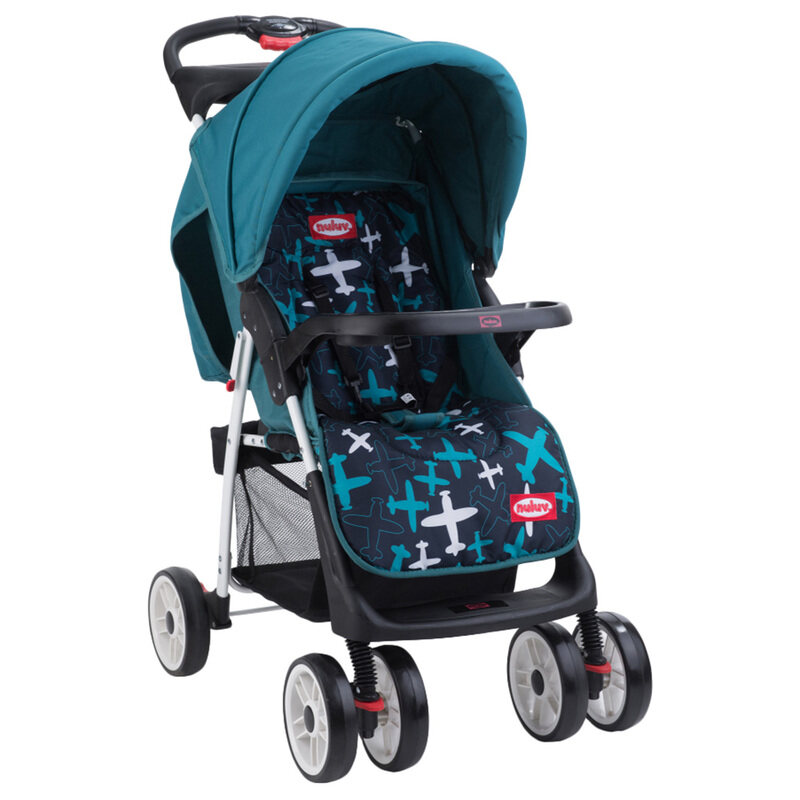 

Nuluv One Hand Fold Stroller, Pine Green