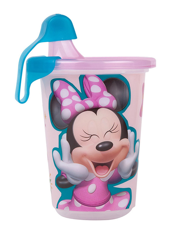 The First Years Minnie Take & Toss Sippy Feeding Cup, 10 Pieces, 295ml, Pink