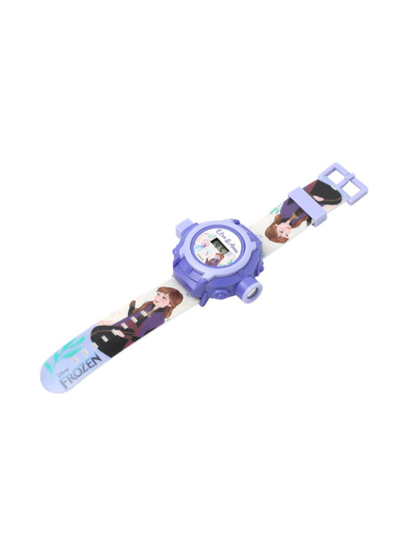 

Disney Frozen Kids Digital Watch with 12 Images Projector, Purple