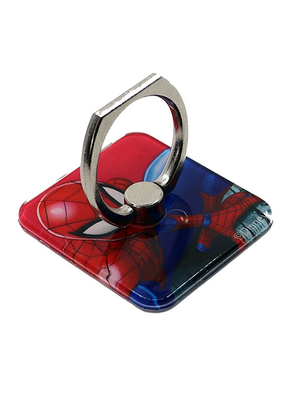 Marvel Spiderman Mobile Phone Holder/Kickstand, with 360° Rotation and 180° Flipping, Multicolor