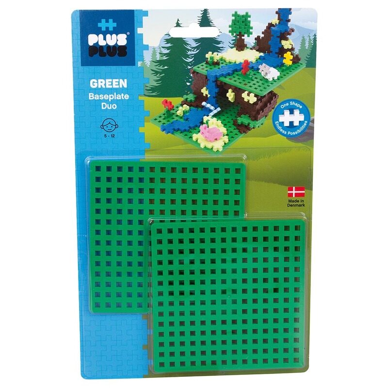 

Plus Plus Base Plate Building Set, 2 Pieces, Ages 5+