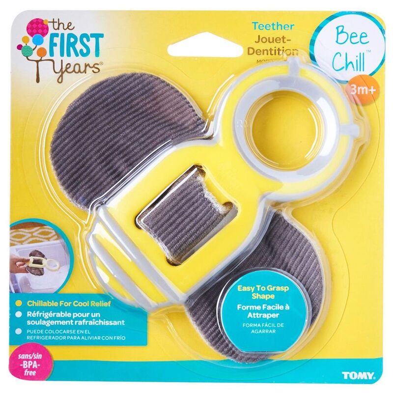 The First Years Bee Chill Teether for Kids, Multicolour