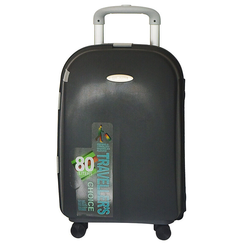 

Re-Flection 4W PP Zipless Trolley Bag Unisex, 27 Inch, Black