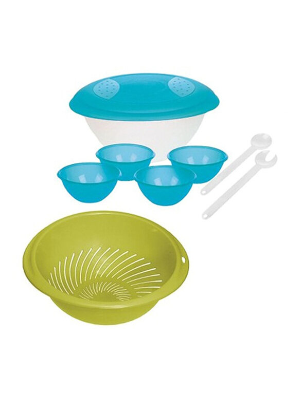 

Keeeper Salad Set, Blue/Green
