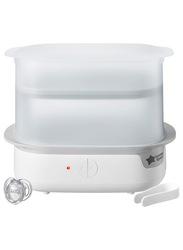 Tommee Tippee Advanced Steam Electric Steriliser for Baby Bottles, White