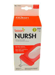 Boon Nursh Silicone Bottle, 3 & Above Months, 236ml, Coral