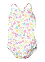 Green Sprouts Swimsuit with Built-in Reusable Absorbent Swim Diaper, 12 Months 1 Count